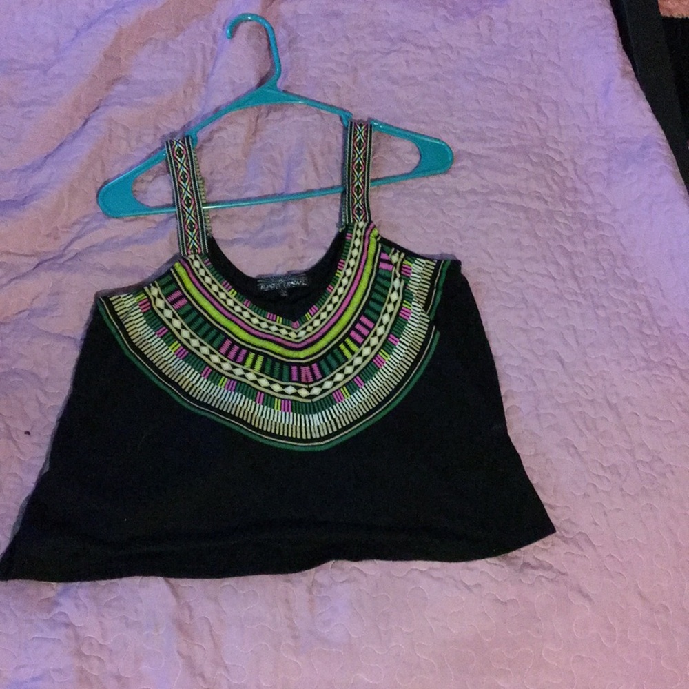 Neon detail top